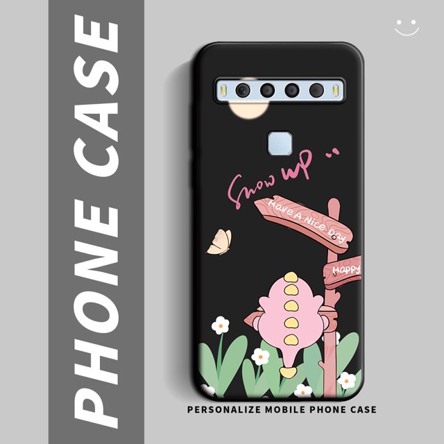 For TCL 10L / tcl 10 Lite Case Floral Soft Silicone TPU New Fashion Style Phone Case For TCL 10 Lite Butterfly Back Cover Conque HS-C0016 For TCL 10L