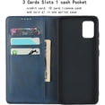 thumbnail image 3 of for Galaxy A51 4G Verion Wallet Case,Premium PU Leather Flip Folio Case with Card Slot,Stand Holder and Magnetic Closure [Not Fit A51 5G Version ] Case for Samsung Galaxy A51,6.5" Navy Blue, 3 of 14