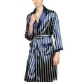 thumbnail image 1 of Peignoir Long en Imitation Soie pour Hommes, 1 of 6