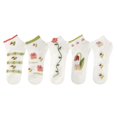 thumbnail image 5 of 5 uds. Calcetines divertidos de animales invisibles antideslizantes para niñas lindos calcetines cortos de gato novedad calcetines de corte bajo estampados coloridos Regalos para mamá, 5 of 5