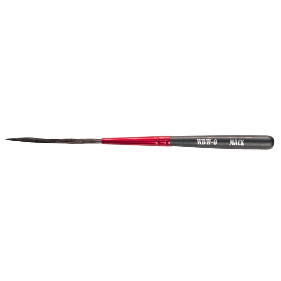 Andrew Mack Wizard Black Widow Scroll Striper Brush Series WBW Size 0