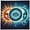 B 60x60cm, variant on Divinations Tablecloth Flower Moon Sun Astrology Tarots Card Tablecloth Altars Cloth Divinations Board Game Accessory