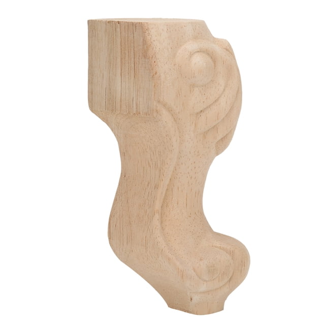 Patas de gabinete, patas de mesa de madera maciza tallada, patas de mesa de madera, pie de sofá, claridad notable