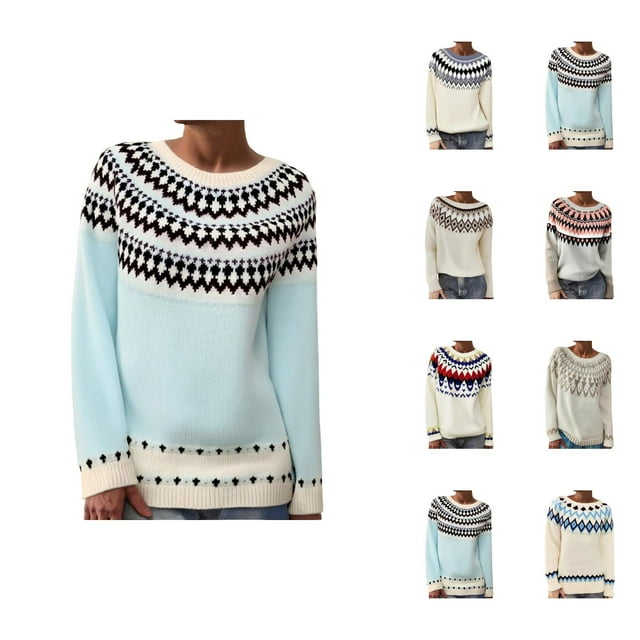 Chandails pour Femmes 2025 Automne Hiver Tricot Épais Col Roulé Décontracté Tendance