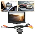 thumbnail image 4 of Backup Camera  Kit, Backup Camera System Kit 5in Rearview  V1 V2 Video Input High Definition 12-24V for Vehicles, 4 of 8