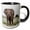 Black/White, variant on 3drose, Africa, Kenya, Amboseli National Park. Close Up of Elephant., 15oz Mug