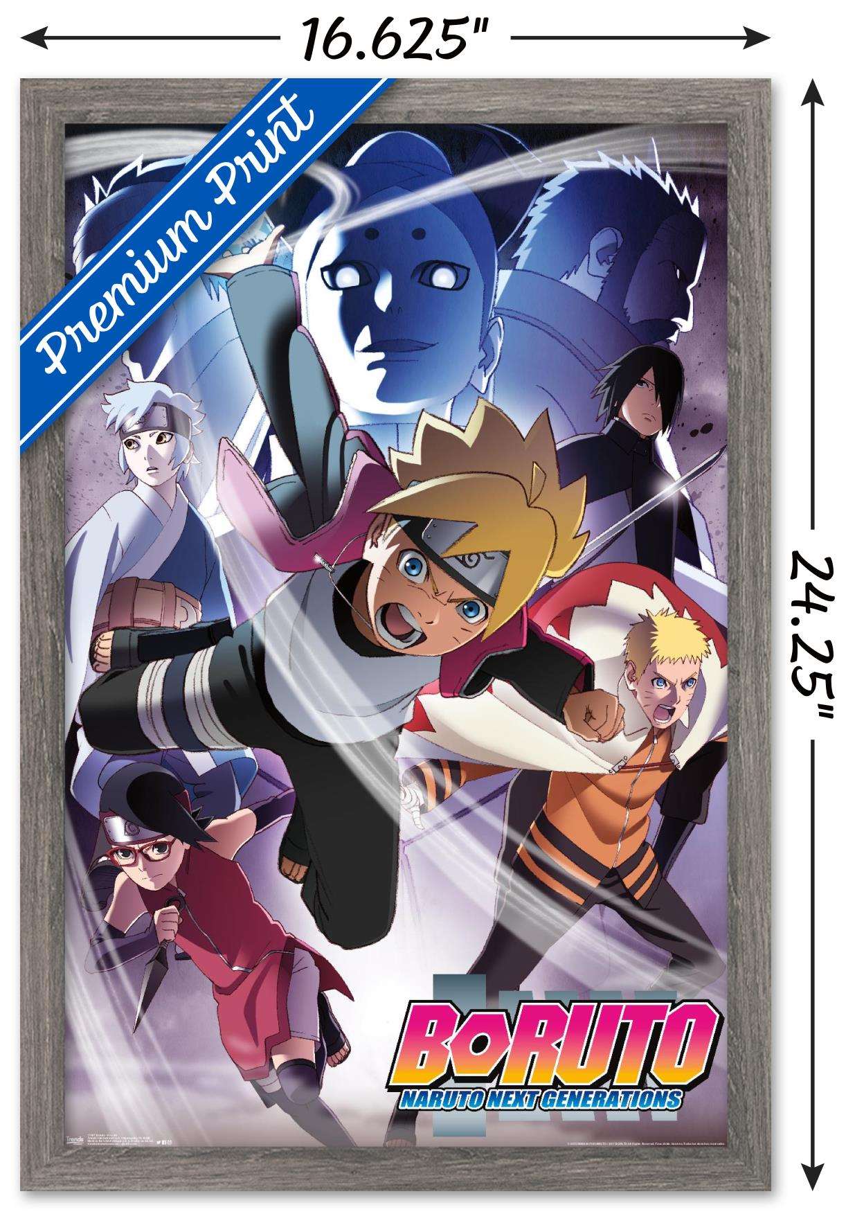 BORUTO　ボルト　ポスター Boruto: Naruto Next Generations - Key Art Wall Poster, 14.725