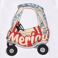 thumbnail image 6 of Baby Onesies Boy 4th Of July Baby Girl Boy Outfit Short Sleeve Letter Embroidery Bubble Romper Oversized Onesie Toddler USA Clothes, 6 of 7