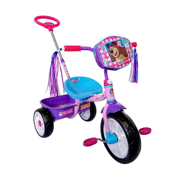 Triciclo Apache Masha and the Bear Grande Premium con Cajuela y