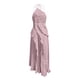 thumbnail image 5 of TaTaai Women's Chiffon V-Neck Spaghetti Strap Midi Dress Ruffle Pleated Design Flowy Long Dress Slim Fit Casual Dress for Daily Vacation Gift, 5 of 7