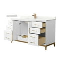 thumbnail image 5 of Wyndham Collection WCH818160SWZGTUNSMXX Amici 60" Free Standing Single Basin Vanity Set -, 5 of 7
