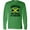 Kelly Green, variant on Inktastic Jamaica Awesome Jamaican Long Sleeve T-Shirt