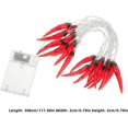 thumbnail image 2 of Guirlande Lumineuse Shiyou-Piment 3m avec 20 Mini Piments Rouges, Mini Piment Rouge pour Intérieur et Extérieur, Idéal pour Patio, Terrasse et Décoration de Fête, 2 of 4