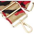 thumbnail image 3 of LAICAIW Grand Bandoulière Réglable Ceinture de Remplacement Style Guitare Sac à Bandoulière Sac à Main Sangle Multicolore en Toile (Grand : 1,97 Pouces (5CM) (Camouflage8), 3 of 5