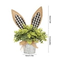 thumbnail image 3 of Decoraciones de Pascua, regalos de Pascua, adornos de Pascua Cesta de flores de Pascua Mori Home Cesta de flores Manualidades Cesta de flores de Pascua Mori Home Cesta de flores Manualidades cesta de, 3 of 6