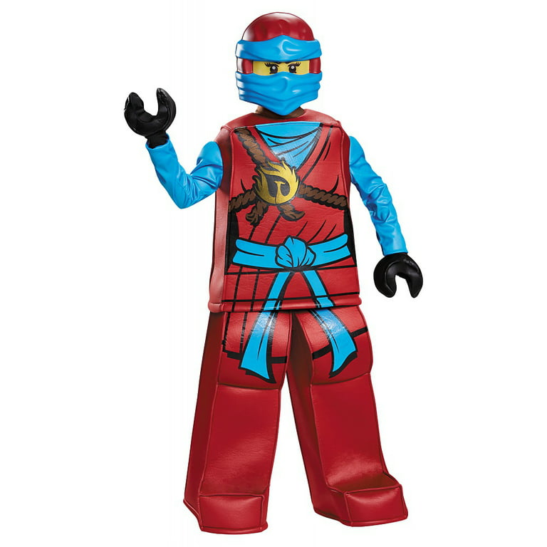 Disguise Nya Prestige Ninjago LEGO Costume, Small/4-6X 