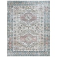thumbnail image 3 of SAFAVIEH Tucson Jerri Traditional Machine Washable Area Rug, 8' x 10', Beige/Green, 3 of 15