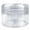 Clear, variant on Beauticom 6 Pieces 30G/30ML(1 Oz) Round Clear Plastic Container Jars with Rounded Edge Top Lid - 6 Jars