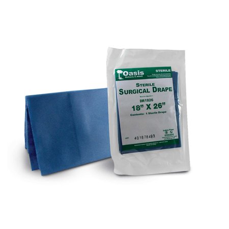 Sterile Surgical Drape, 18"X26", Each