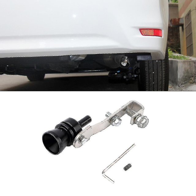 Coche universal Turbo Silbato de sonido Simulador de tubo de sonido silenciador de tubo de escape Afortunado Sencillez