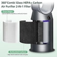thumbnail image 2 of Filtro de Repuesto Dyson 360 Combi Glass HEPA + Carbono para Purificador de Aire y Humidificador, 2 of 10
