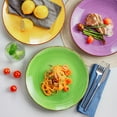 thumbnail image 6 of vancasso Bonita, Multicolour Dinner Plate Set, 6 Pieces Stoneware Salad Plates, 10.5 Inch, 6 of 6