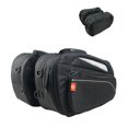 thumbnail image 2 of Bolsa de asiento trasero universal con cubierta para la lluvia Almacenamiento extraíble 34L Ampliable Vintage Impermeable Ajuste para senderismo Casco Macarena Alforjas para moto, 2 of 8