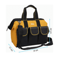 thumbnail image 2 of Maleta De Herramientas con Gran Capacidad Mochila Organizador Color Negro Amarillo, 2 of 4