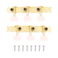 thumbnail image 2 of String Tuning Pegs,3+3 AcrylicClassical Guitar String Guitar Machine Heads Guitar Parts Highly Versatile, 2 of 14