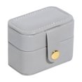 thumbnail image 2 of Lindbes Small Jewelry Ring Box  Mini Travel Jewelry Box  Portable Jewelry Storage Organizer Box  Travel Jewelry Ring Case, 2 of 5
