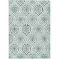 thumbnail image 2 of Addison Rugs Chantille Indoor/Outdoor Transitional Medallions Teal Washable Rectangle Rug, 9' x 12', 2 of 6