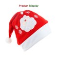 thumbnail image 5 of Christmas Hats for Adult Kids Winter Plush Xmas Santa Hats Cap New Year Festive Party Holiday Gift, 5 of 5