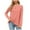 Pink, variant on qucoqpe Womens Fall Tops Casual Solid Crewneck Long Sleeve Tunic Pullover Sweatshirts