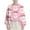Pink, variant on Birdeem Children's Long Sleeve Christmas Print Round Neck Short Fashion Loose Top Shirt, Funny Christmas Shirts, Boys Christmas Shirt