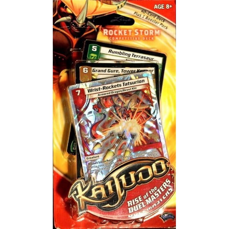 Kaijudo Rise of the Duel Masters Rocket Storm Competitive Deck