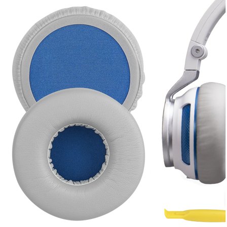 Geekria Replacement Ear Pads for JBL Synchros S400BT Headphones Ear Cushions, Repair Parts (Grey)