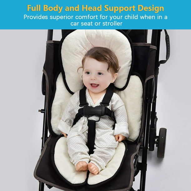 Cojin de asiento Cojin para cochecito de bebe cojin de asiento calido y comodo asiento de coche para bebe asiento para cochecitos de bebe asiento de seguridad para ninos Abody Cojin de