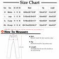 thumbnail image 2 of aidice Summer Pants for Women Capris Wide Leg Casual Hollow out Lightweight Cropped Trousers Pockets, 2 of 3