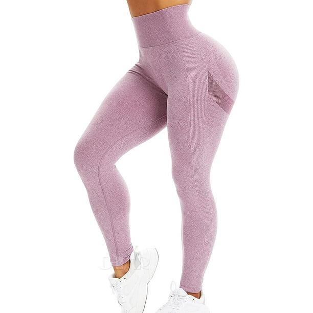 LAVRA Women's Plus Size Leggings Soft Nylon Yoga Pants Full Length Strechy  Tights 