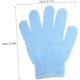 thumbnail image 5 of 12pcs Grooming Glove Body Scrub Gloves Scrub Mitt Exfoliating Mittens Skin Scrubbing Gloves Bath Glove Spa South Korea Nylon Scrub Gloves Exfoliating Mitt for Body, 5 of 5