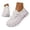 White, variant on Women's Breathable Running Shoes Sports Women Soft Bottom Couples With The Same White Shoes
