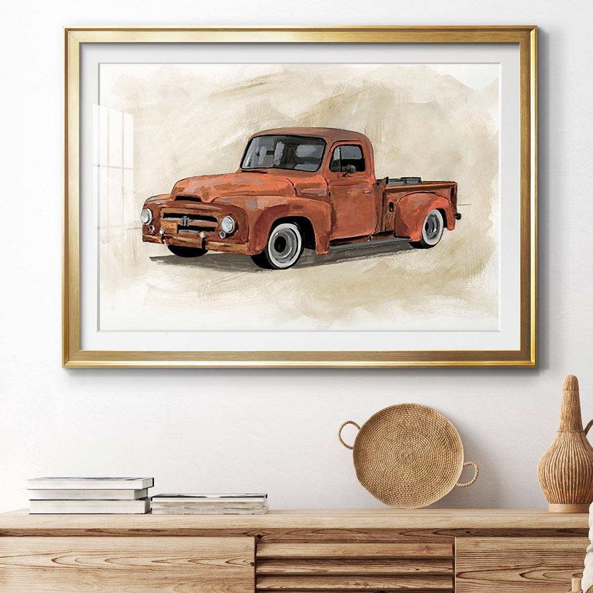 Pickup IV Premium Framed Print - Ready to Hang