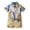 Khaki, variant on Herrnalise Toddler Baby Boys Summer Print Shirt Outfits Clothes Short Sleeve Button Down Tops   Shorts Set