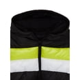 thumbnail image 4 of iXtreme Boys Colorblock Stripe Puffer Jacket, Sizes 4-18, 4 of 4