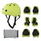 thumbnail image 2 of Conjunto de equipo de protección para patinaje, 7 piezas/juego, casco de seguridad para niños, casco de bicicleta, protección de seguridad, casco de seguridad, conjuntos de rodilleras y coderas, rend, 2 of 14