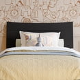 thumbnail image 2 of Phoenix Twin Solid Wood Headboard in Black, 2 of 8