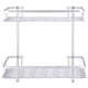 thumbnail image 1 of Estante de almacenamiento de aluminio para baño, estante de almacenamiento de baño de pared de aluminio de doble capa, estante de almacenamiento para secador de pelo, solución innovadora, 1 of 8