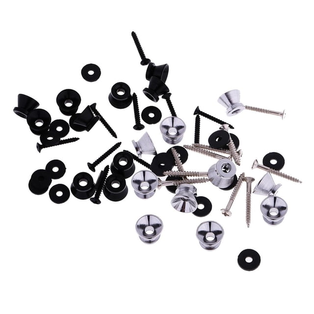 De 80 Piezas Para Correa De Guitarra, Botones Para Guitarra, Accesorios Para Ukelele Bajo