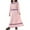 Pink, variant on YunPes Girls Dress Long Skirt Summer Large Children Loose Long Sleeve Arab Youth Long Skirt Casual Dress 18 Month Christmas Dress