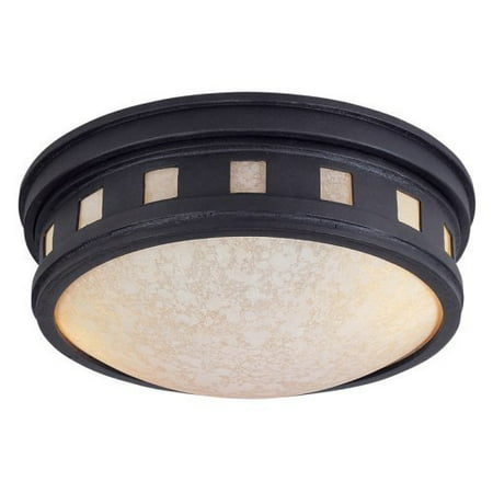 Aluminum Fountain - Designers Fountain Outdoor 2375-AM Sedona Flush Mount